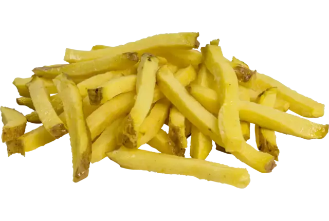 Friet Frietboutique met schil 12mm kist 7,5 kilogram